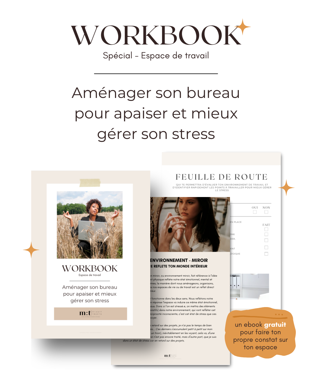 workbook aménager son bureau pour apaiser son stress